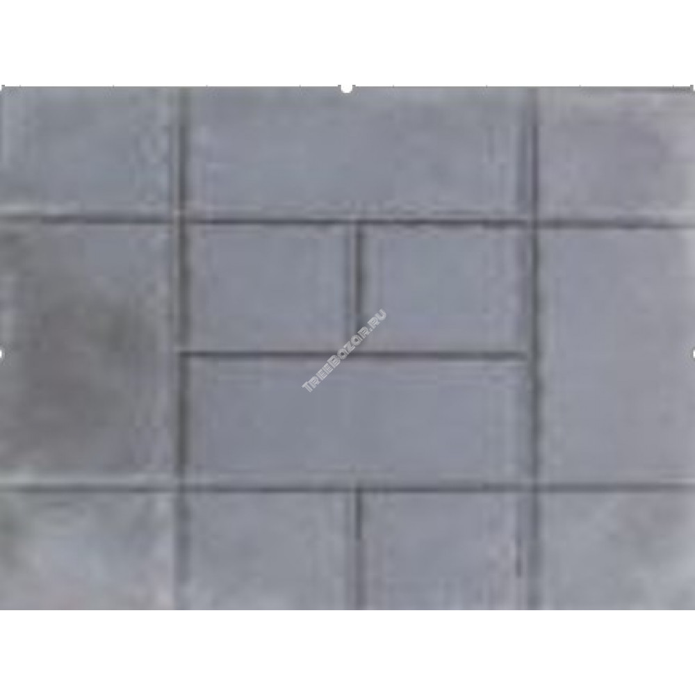 Плитка тротуарная "Кирпич" серый (1м2)  315*315*40
